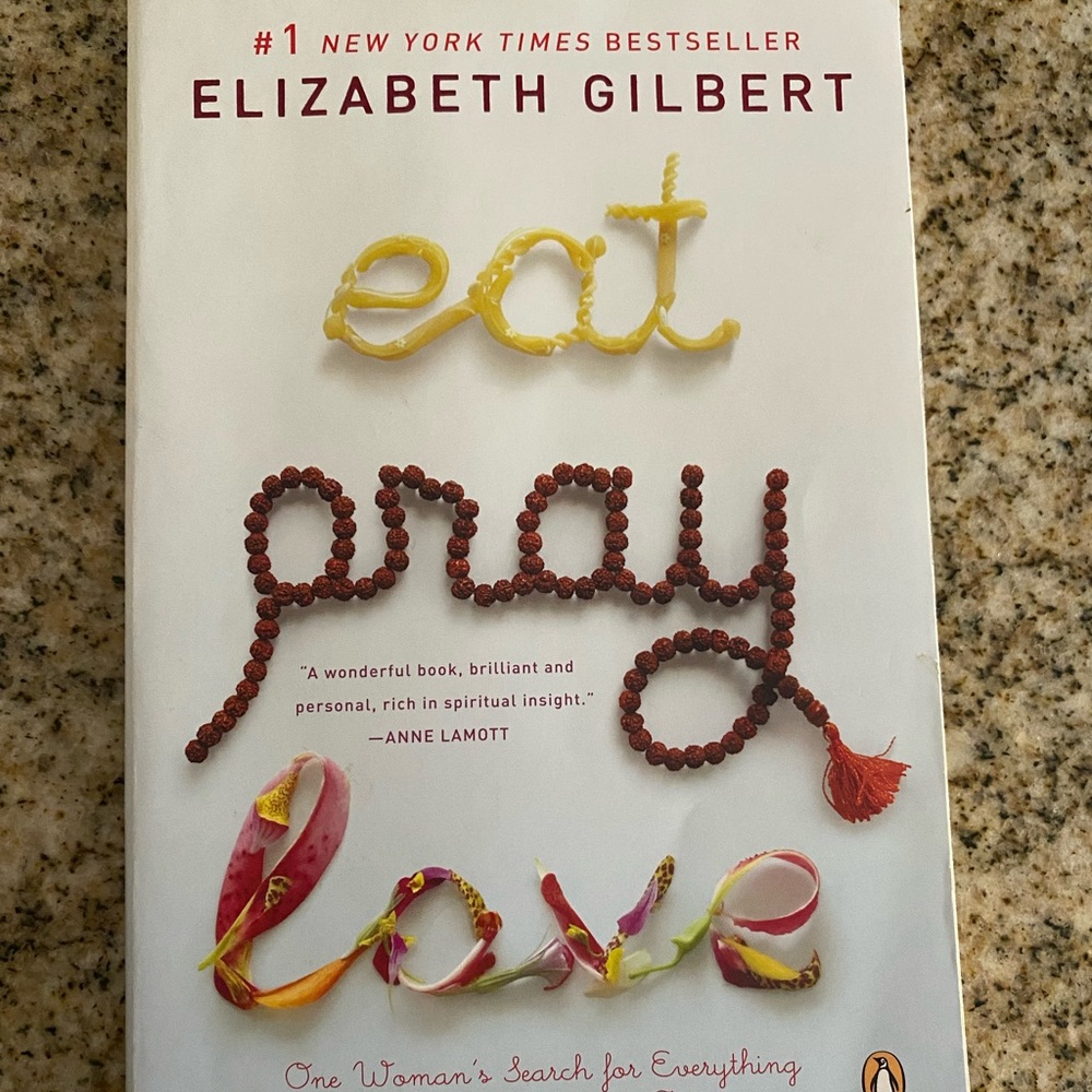 Eat Pray Love Novel by Elizabeth Gilbert